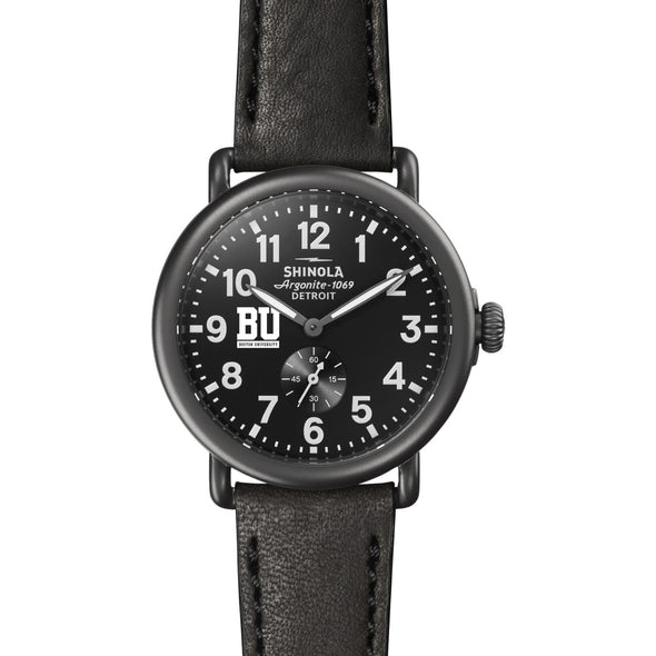 BU Shinola Watch, The Runwell 41mm Black Dial Shot #2