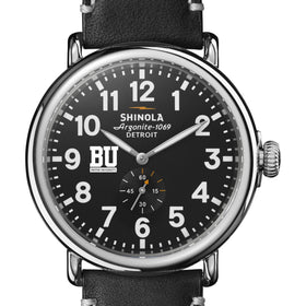 BU Shinola Watch, The Runwell 47 mm Black Dial Shot #1