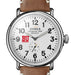 BU Shinola Watch, The Runwell 47 mm White Dial