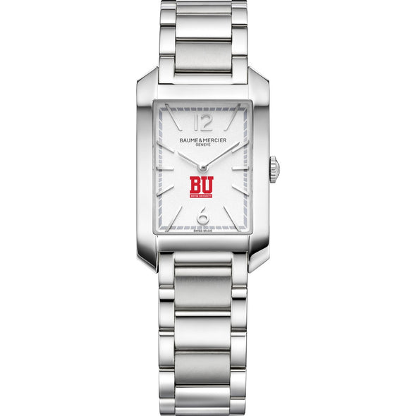 BU Women's Baume et Mercier 35X22mm Hampton Watch with Silver Dial & Bracelet Shot #2