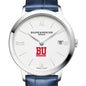 BU Women's Baume et Mercier 36.5mm Classima Watch with White Dial & Blue Leather Strap Shot #1