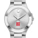 BU Women's Movado Collection Stainless Steel Watch with Silver Dial