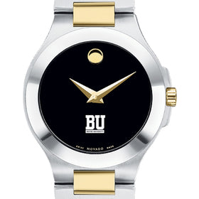 BU Women&#39;s Movado Collection Two-Tone Watch with Black Dial Shot #1