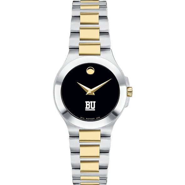 BU Women&#39;s Movado Collection Two-Tone Watch with Black Dial Shot #2