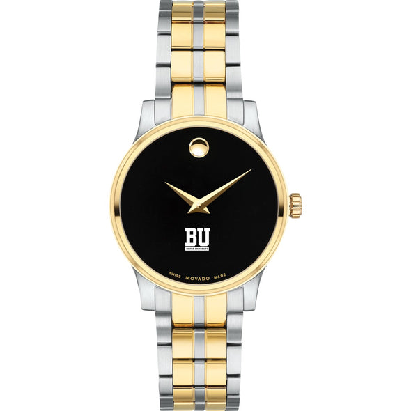 BU Women's Movado Collection Two-Tone Watch with Black Dial Shot #2