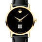 BU Women's Movado Gold Museum Classic Leather Shot #1