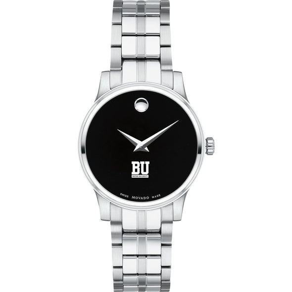 BU Women's Movado Stainless Steel Watch with Black Dial Shot #2