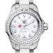 BU Women's TAG Heuer Steel Aquaracer with Diamond Dial & Bezel