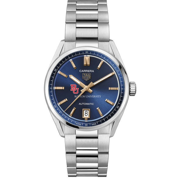 BU Women's TAG Heuer Steel Carrera with Blue Dial Shot #2