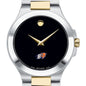 Bucknell Men's Movado Collection Two-Tone Watch with Black Dial Shot #1