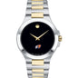 Bucknell Men's Movado Collection Two-Tone Watch with Black Dial Shot #2