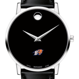 Bucknell Men&#39;s Movado Museum with Leather Strap Shot #1