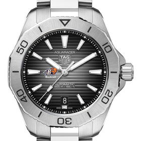 Bucknell Men's TAG Heuer Steel Automatic Aquaracer with Black Dial Shot #1
