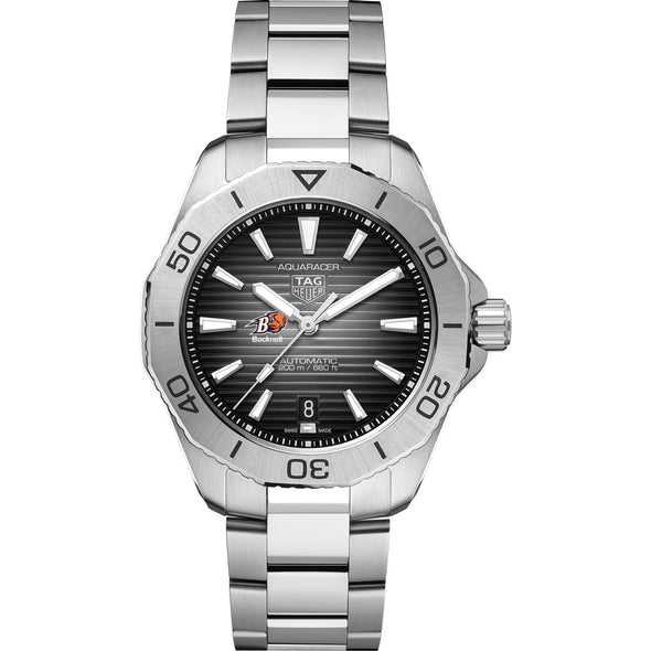 Bucknell Men's TAG Heuer Steel Automatic Aquaracer with Black Dial Shot #2