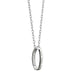 Bucknell Monica Rich Kosann "Carpe Diem" Poesy Ring Necklace in Silver