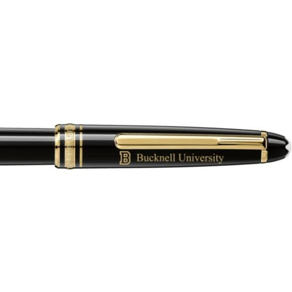 Bucknell Montblanc Meisterstück Classique Rollerball Pen in Gold Shot #2