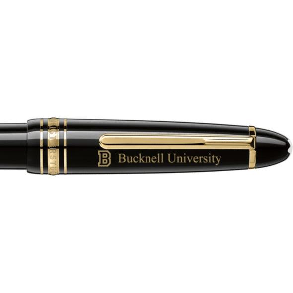 Bucknell Montblanc Meisterstück Midsize Ballpoint Pen in Gold Shot #2