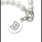 Bucknell Pearl Bracelet with Sterling Silver Charm Shot #2