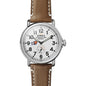Bucknell Shinola Watch, The Runwell 41 mm White Dial Shot #2
