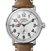 Bucknell Shinola Watch, The Runwell 41 mm White Dial