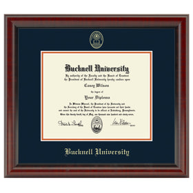 Bucknell University Diploma Frame, the Fidelitas Shot #1