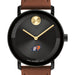 Bucknell University Men's Movado BOLD with Cognac Leather Strap