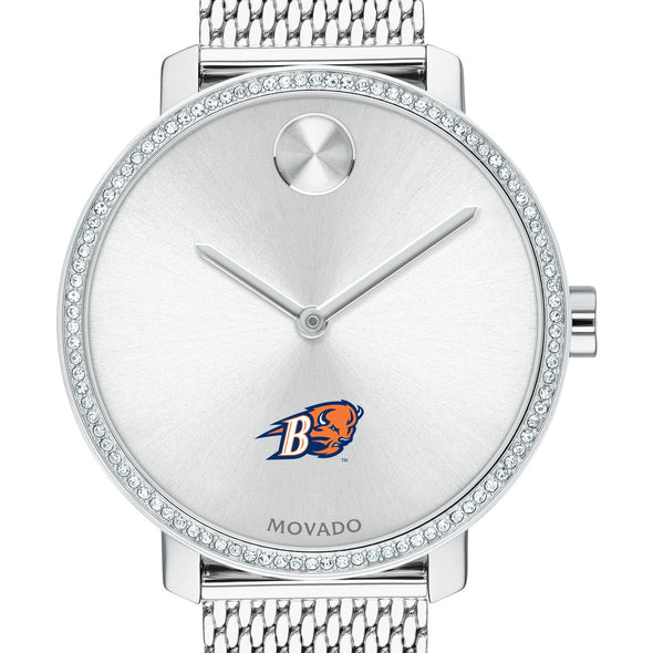 Bucknell Women's Movado Bold with Crystal Bezel & Mesh Bracelet Shot #1