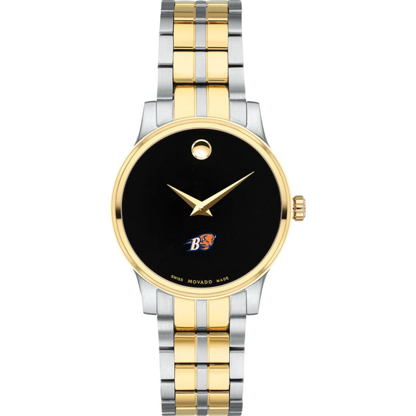 Bucknell Women's Movado Collection Two-Tone Watch with Black Dial Shot #2