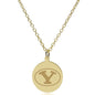BYU 18K Gold Pendant & Chain Shot #2