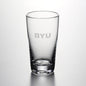 BYU Ascutney Pint Glass by Simon Pearce Shot #1