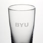 BYU Ascutney Pint Glass by Simon Pearce Shot #2