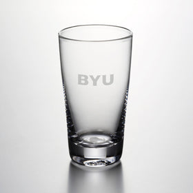 BYU Ascutney Pint Glasses by Simon Pearce Shot #1