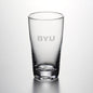 BYU Ascutney Pint Glasses by Simon Pearce Shot #1