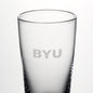 BYU Ascutney Pint Glasses by Simon Pearce Shot #2