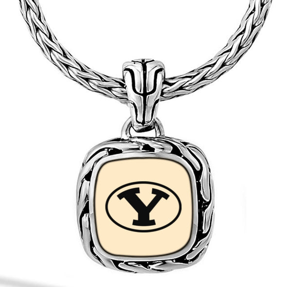 BYU Classic Chain Necklace by John Hardy with 18K Gold Shot #3