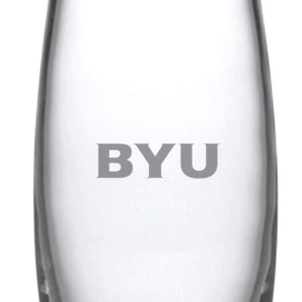 BYU Glass Addison Vase by Simon Pearce Shot #2