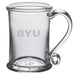 BYU Glass Tankard by Simon Pearce - Set of 2