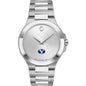 BYU Men's Movado Collection Stainless Steel Watch with Silver Dial Shot #2