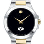 BYU Men's Movado Collection Two-Tone Watch with Black Dial Shot #1