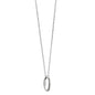 BYU Monica Rich Kosann "Carpe Diem" Poesy Ring Necklace in Silver Shot #2
