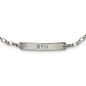 BYU Monica Rich Kosann Petite Poesy Bracelet in Silver Shot #2