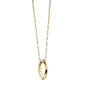 BYU Monica Rich Kosann Poesy Ring Necklace in Gold Shot #2