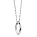BYU Monica Rich Kosann Poesy Ring Necklace in Silver