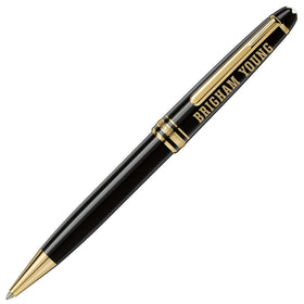 BYU Montblanc Meisterstück Classique Ballpoint Pen in Gold Shot #1