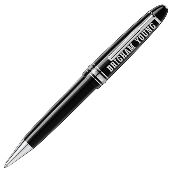 BYU Montblanc Meisterstück LeGrand Ballpoint Pen in Platinum Shot #1