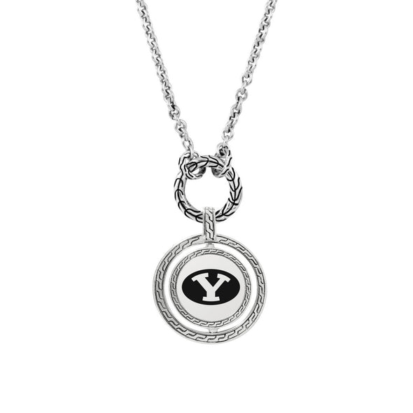 BYU Moon Door Amulet by John Hardy with Chain Shot #2