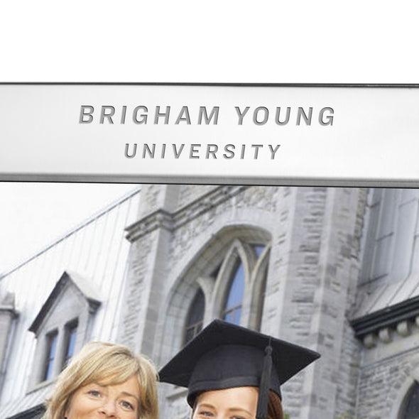 BYU Polished Pewter 8x10 Picture Frame Shot #2