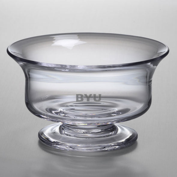 BYU Simon Pearce Glass Revere Bowl Med Shot #1