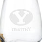 BYU Stemless Wine Glasses - Set of 4 Shot #3
