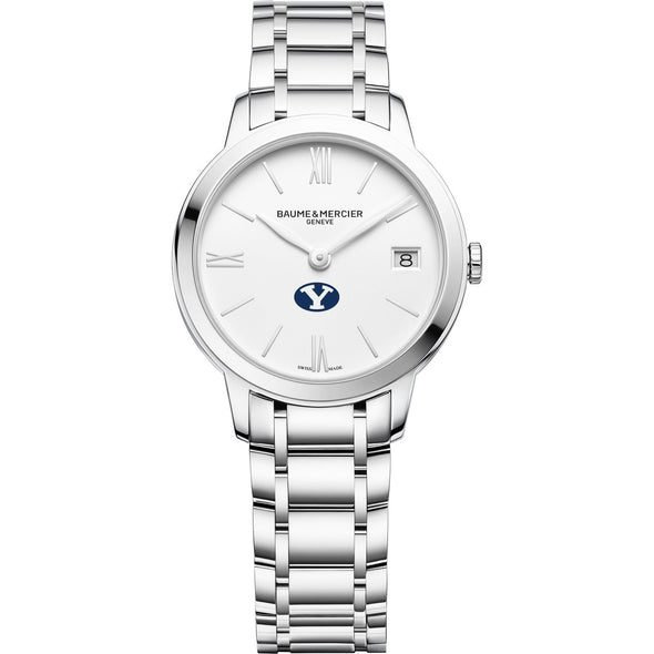 BYU Women's Baume et Mercier 31mm Classima Watch with White Dial & Bracelet Shot #2